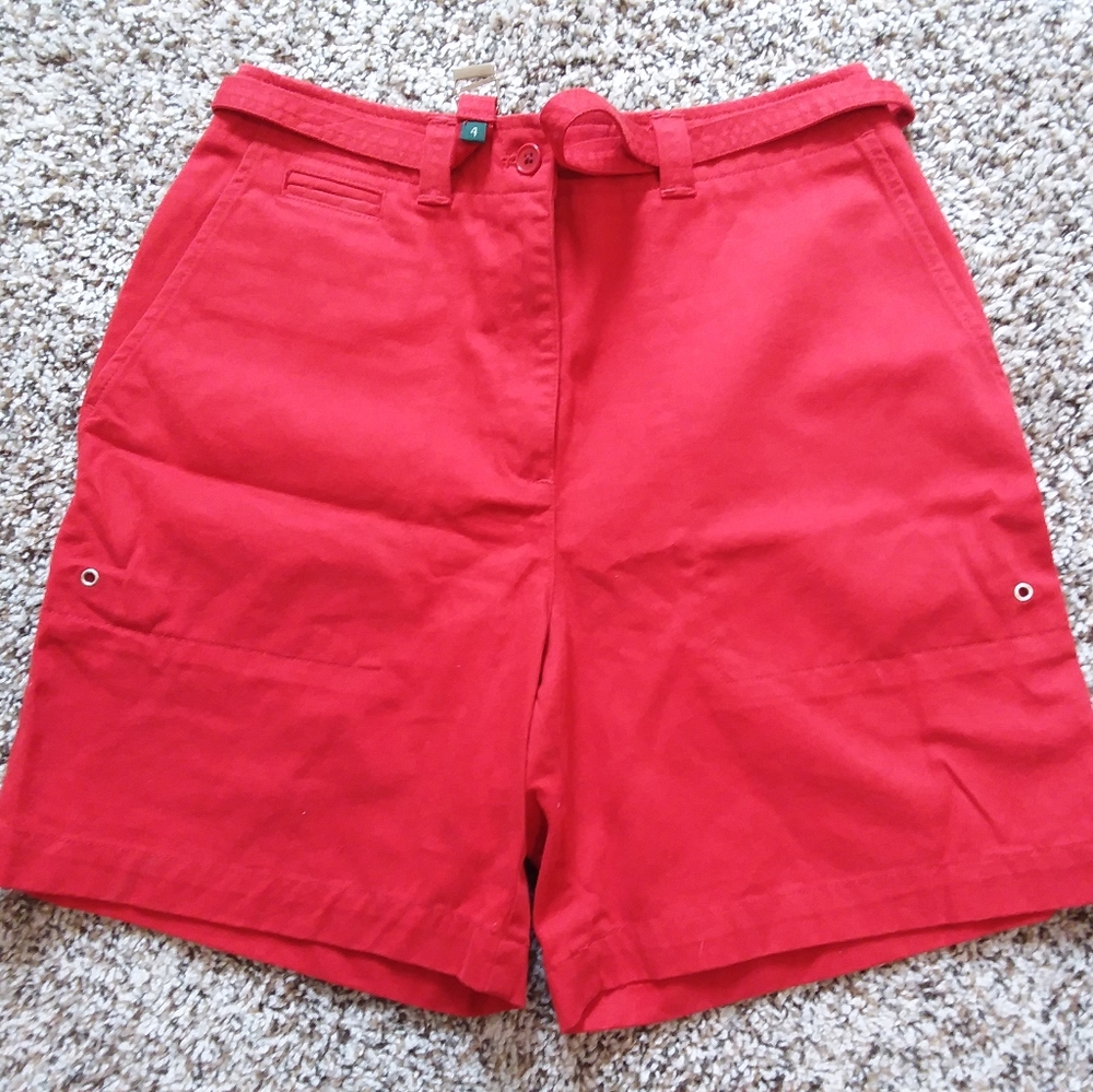 Lauren Ralph Lauren Red Women's Shorts